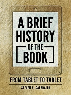 cover image of A Brief History of the Book